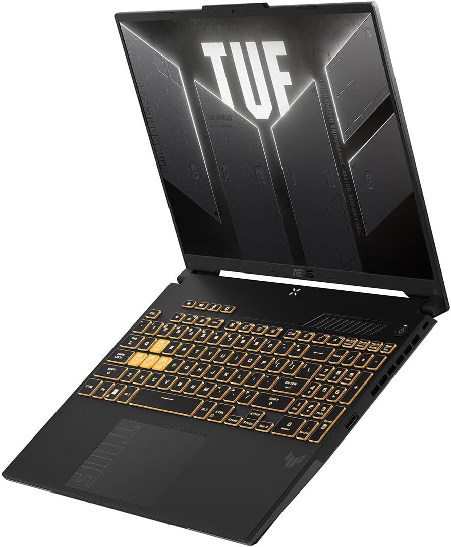 ASUS TUF Gaming F16 Gaming Laptop, 16' FHD+ 165Hz 16:10 Display, Intel® Core™ i7-13650HX, NVIDIA® GeForce RTX™ 4060, 16GB DDR5, 512GB PCIe Gen4 SSD, Wi-Fi 6, Windows 11, FX607JV-ES73, Mecha Gray