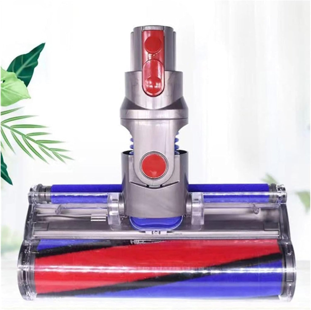 Quick Release Soft Roller Cleaner Head,Compatible For Dyson V7 V8 V10 V11 V15， Vacuum Cleaner Floor Brush Head Spare Parts