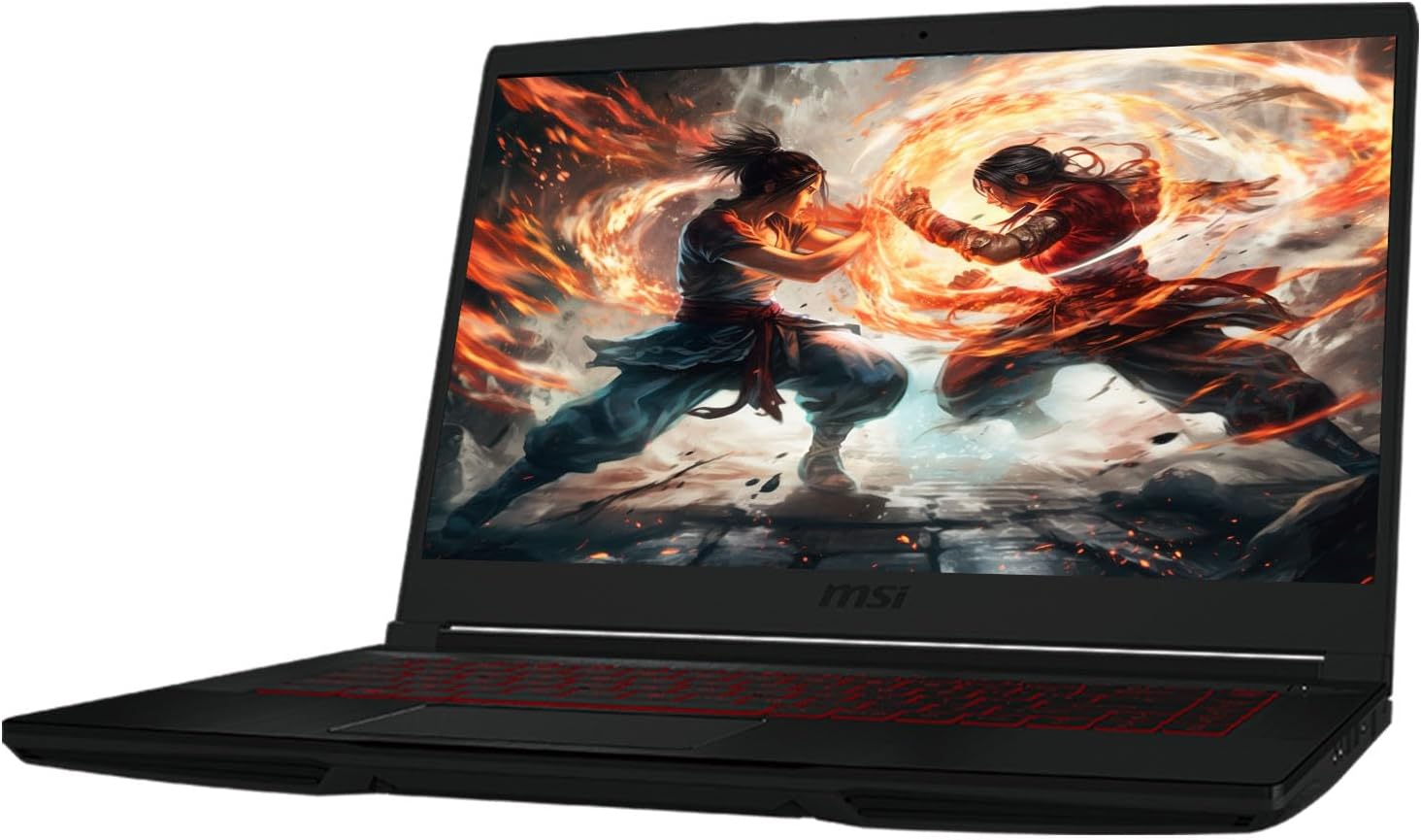 msi GF63 Thin 11UC Gaming Laptop, 15.6' FHD Display 144Hz, Intel Core i5-11400H, GeForce RTX 3050, 32GB RAM, 1TB SSD, Wi-Fi 6, Windows 11 Home, Backlit Keyboard, Webcam, Bluetooth, HDMI, Grey