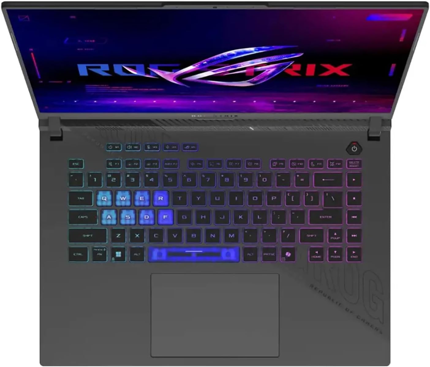 ASUS ROG Strix-G16 Gaming Laptop Computer - 16' 165Hz 300 nits, NVIDIA GeForce RTX 5070 Ti, AMD Ryzen 9 HX 8940HX, 16-core (Up to 5.3 GHz), Backlit KB, Win11 Pro (32GB DDR5 RAM, 2TB SSD)