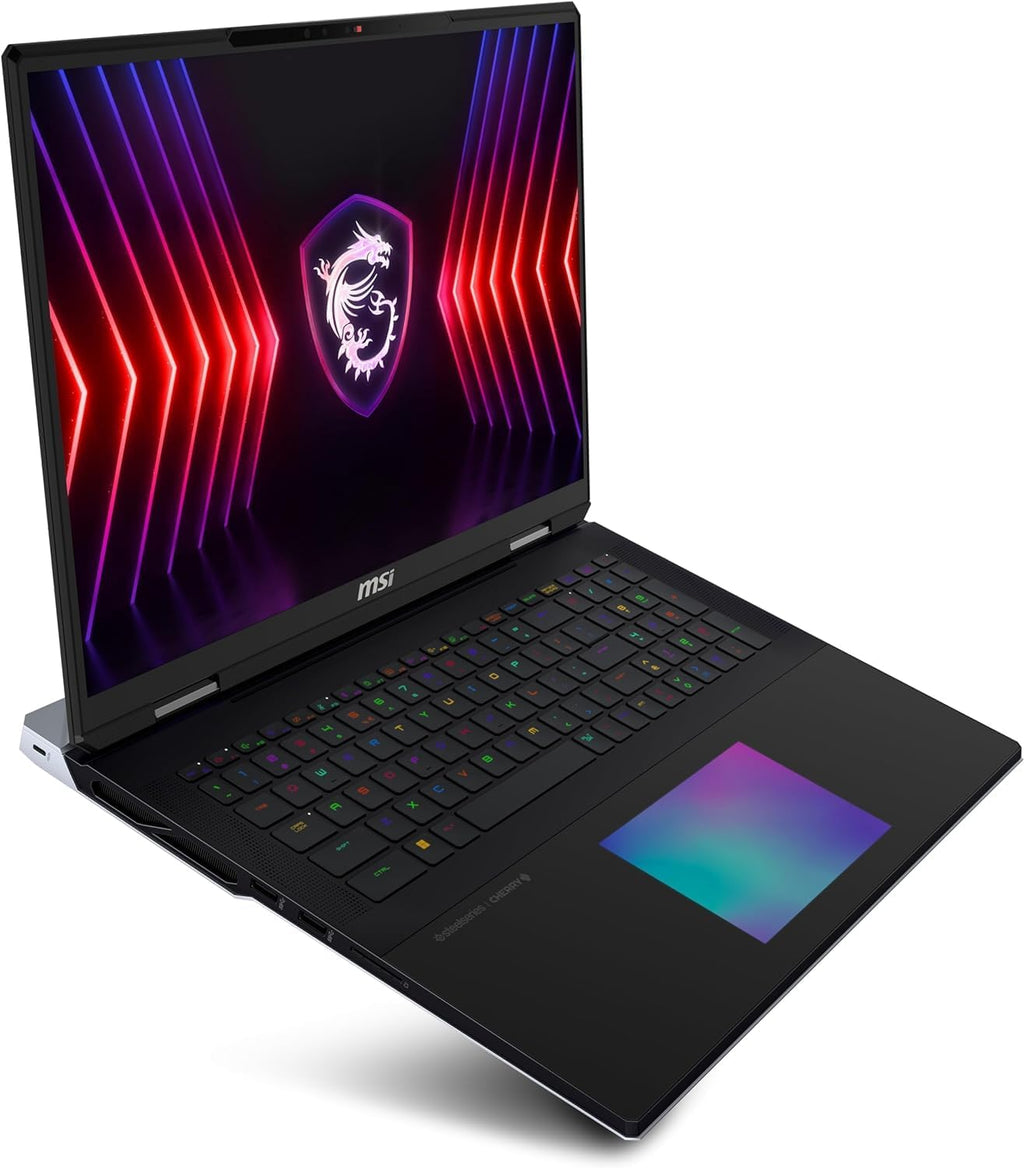 MSI Titan 18 HX 18' 120Hz MiniLED UHD+ Gaming Laptop: Intel Core i9-14900HX, NVIDIA Geforce RTX 4090, 128GB DDR5, 4TB SSD - Win 11 Pro: Black A14VIG-036US (Renewed)