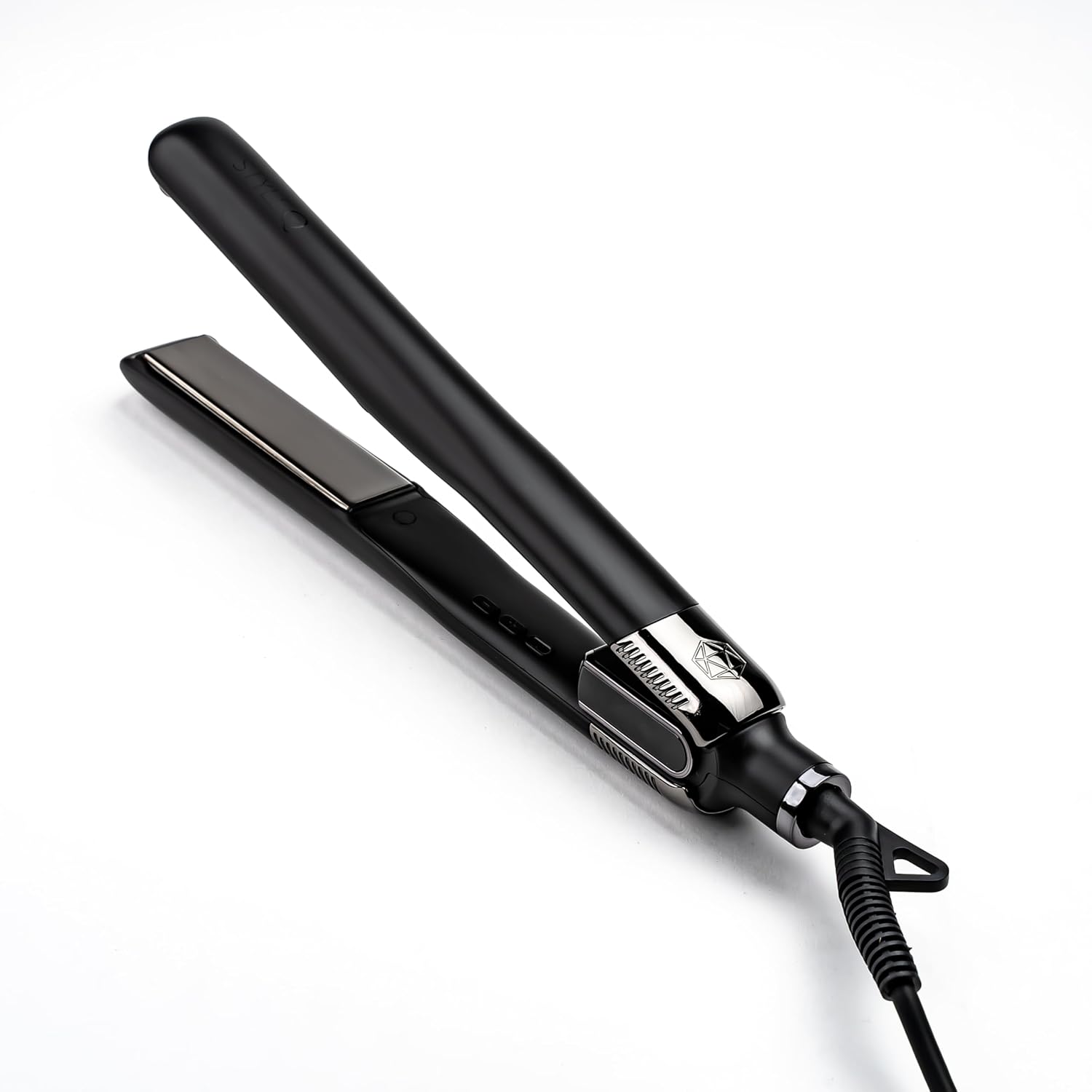 SRILabs StyleQ Flat Iron Hair Straightener — Red Light Therapy, Titanium Plates, Graphene Technology, Negative Ions | 12 Heat Settings | Frizz-Free Results for All Hair Types