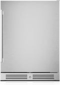 Yeego 24 Inch Beverage Refrigerator, Up to 160 Cans, Beverage Cooler with Lock, Auto Defrost, Digital Temperature Control, Stainless Steel for Indoor & Covered Outdoor Use, Built-in or Freestanding