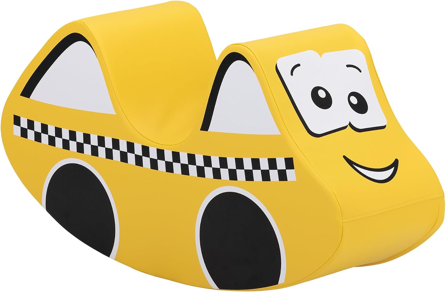 Sprogs Children's Soft Vehicle Rocker – Engaging, Fun and Cozy Playtime for Daycare, Preschool, and Home