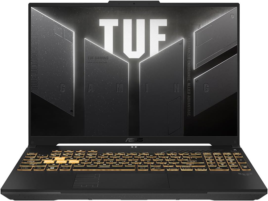 ASUS TUF Gaming F16 Gaming Laptop, 16' FHD+ 165Hz 16:10 Display, Intel® Core™ i7-13650HX, NVIDIA® GeForce RTX™ 4060, 16GB DDR5, 512GB PCIe Gen4 SSD, Wi-Fi 6, Windows 11, FX607JV-ES73, Mecha Gray