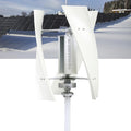 3000W Portable Vertical Wind Turbine Generator, 3 Blades Low Noise 12V/24V/48V Generator Windmill for Outdoor Courtyard Use and Wind TurbineSystems(with Controller)