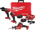 Milwaukee M18 FUEL 3-Tool Combo Kit Bundle