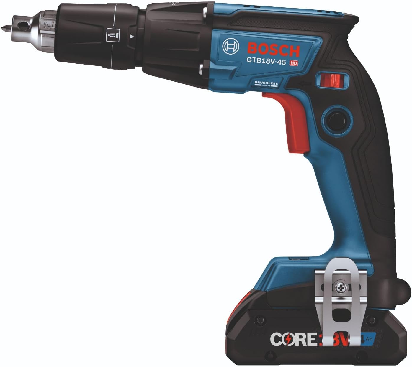 BOSCH GXL18V-291B25 18V 2-Tool Combo Kit with Brushless Screwgun, Brushless Cut-Out Tool and (2) CORE18V® 4 Ah Advanced Power Batteries