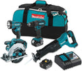 Makita XT442 18V LXT 3.0 Ah Lithium-Ion Cordless Combo Kit (4 Piece)