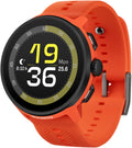 SUUNTO Run Running GPS Sports Watch with Silicone Strap, 1.32' AMOLED Touchscreen w/Crown Button, Wrist Heart-Rate & Sleep Health Tracking, Coral Orange