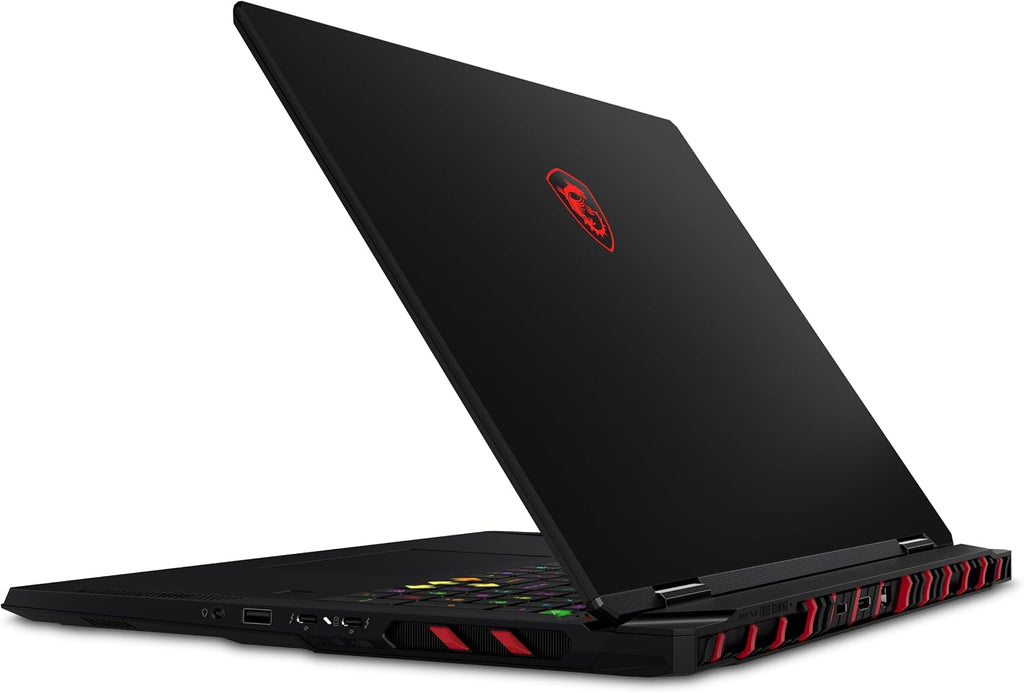 MSI Raider 18 HX AI A2XWJG-445CA 18' QHD+ 240Hz Gaming Laptop, Intel Core U9-285HX, RTX 5090, 64GB (32GB*2) DDR5 6400MHz Memory, 2TB Gen 5x4 NVMe PCIe SSD, Windows 11 Home