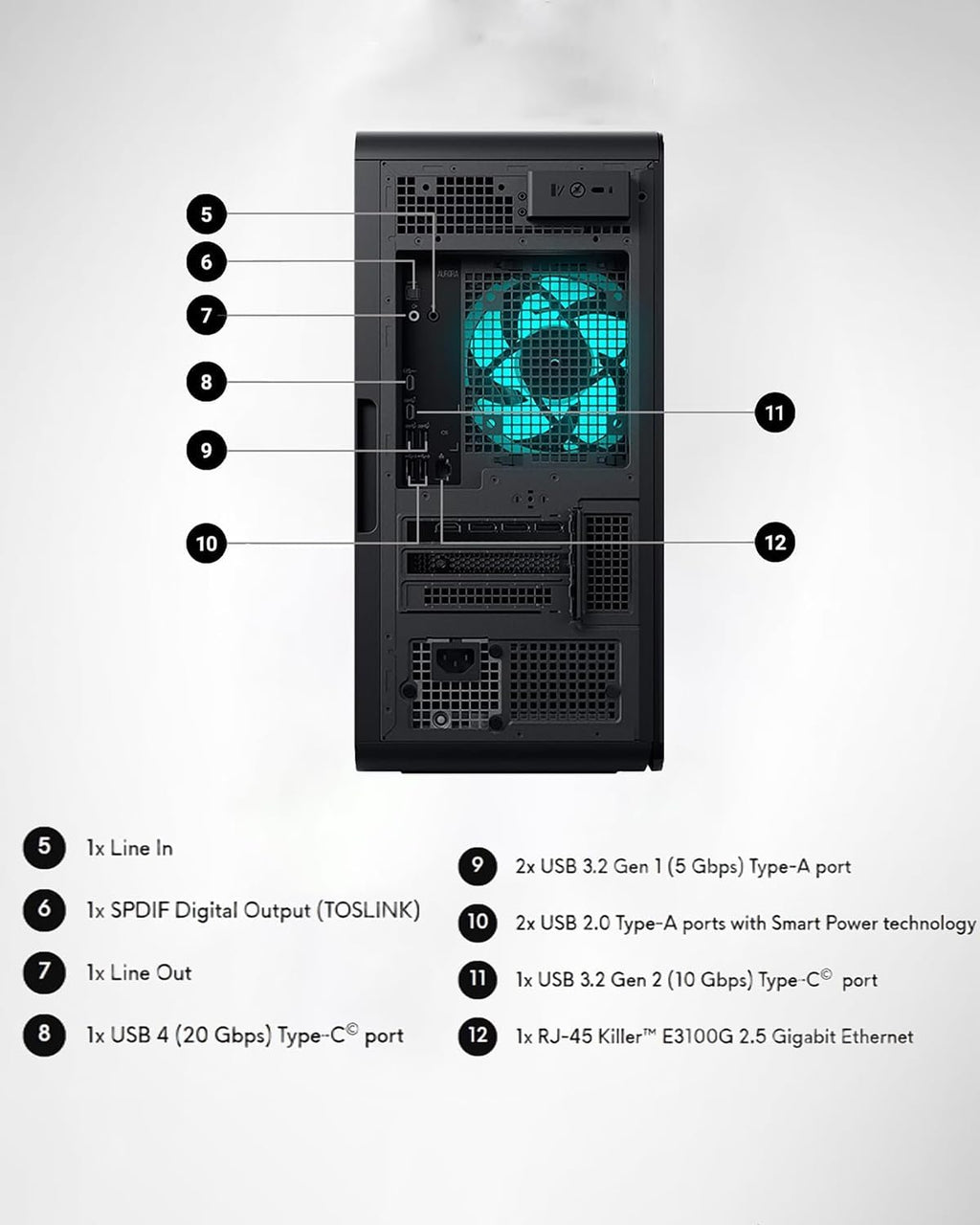 Alienware Aurora R16 Gaming Desktop - NVIDIA RTX 5080 GDDR7(Beats RTX 4090), Intel Ultra 9 285K (up to 5.7GHz), WiFi 7, Win 11 Pro, 1000W Liquid-Cooled (64GB DDR5, 4TB SSD)