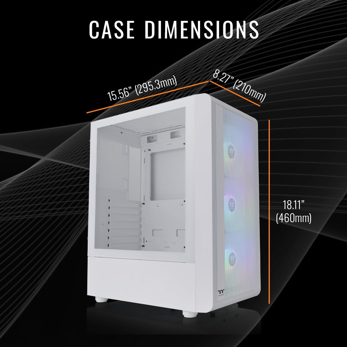 Thermaltake LCGS Quartz 7660 Gaming Desktop (AMD Ryzen™ 5 7600X, 16GB 6000MT/s DDR5 RGB Memory, NVIDIA GeForce® RTX 5060, 1TB NVMe M.2, WiFi, Windows 11) S2QT-B65K-560-LCS