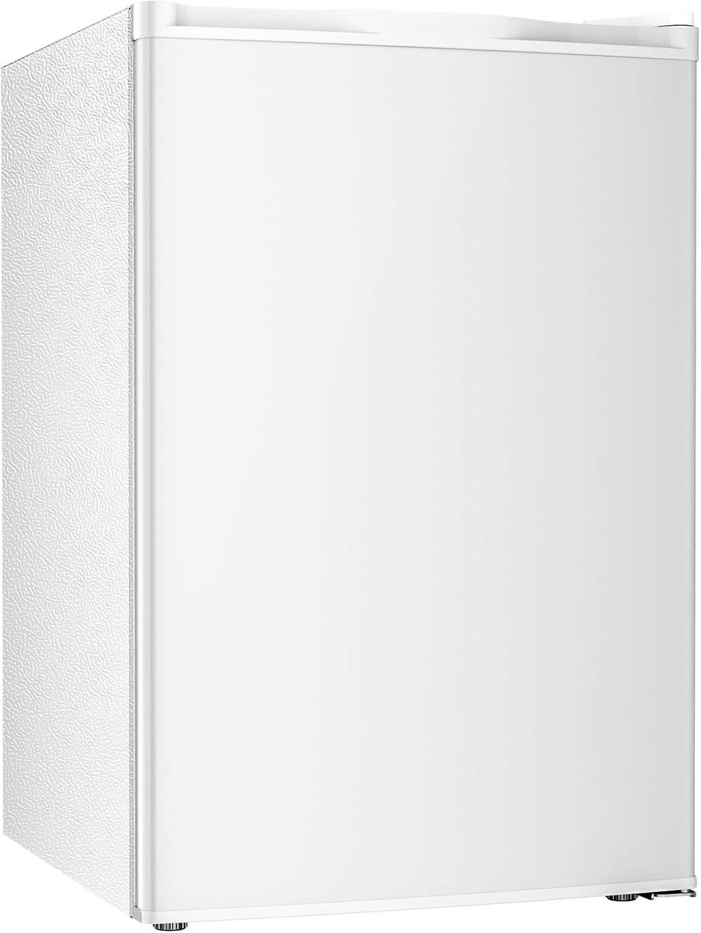 Antarctic Star 4.5 Cu.Ft Compact Refrigerator with Freezer,Mini Fridge Single Door with Adjustable Thermostat,Removable Glass Shelves for Apartment/Dorm/Office,WHITE