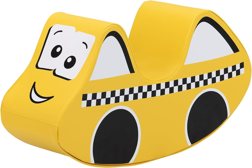 Sprogs Children's Soft Vehicle Rocker – Engaging, Fun and Cozy Playtime for Daycare, Preschool, and Home