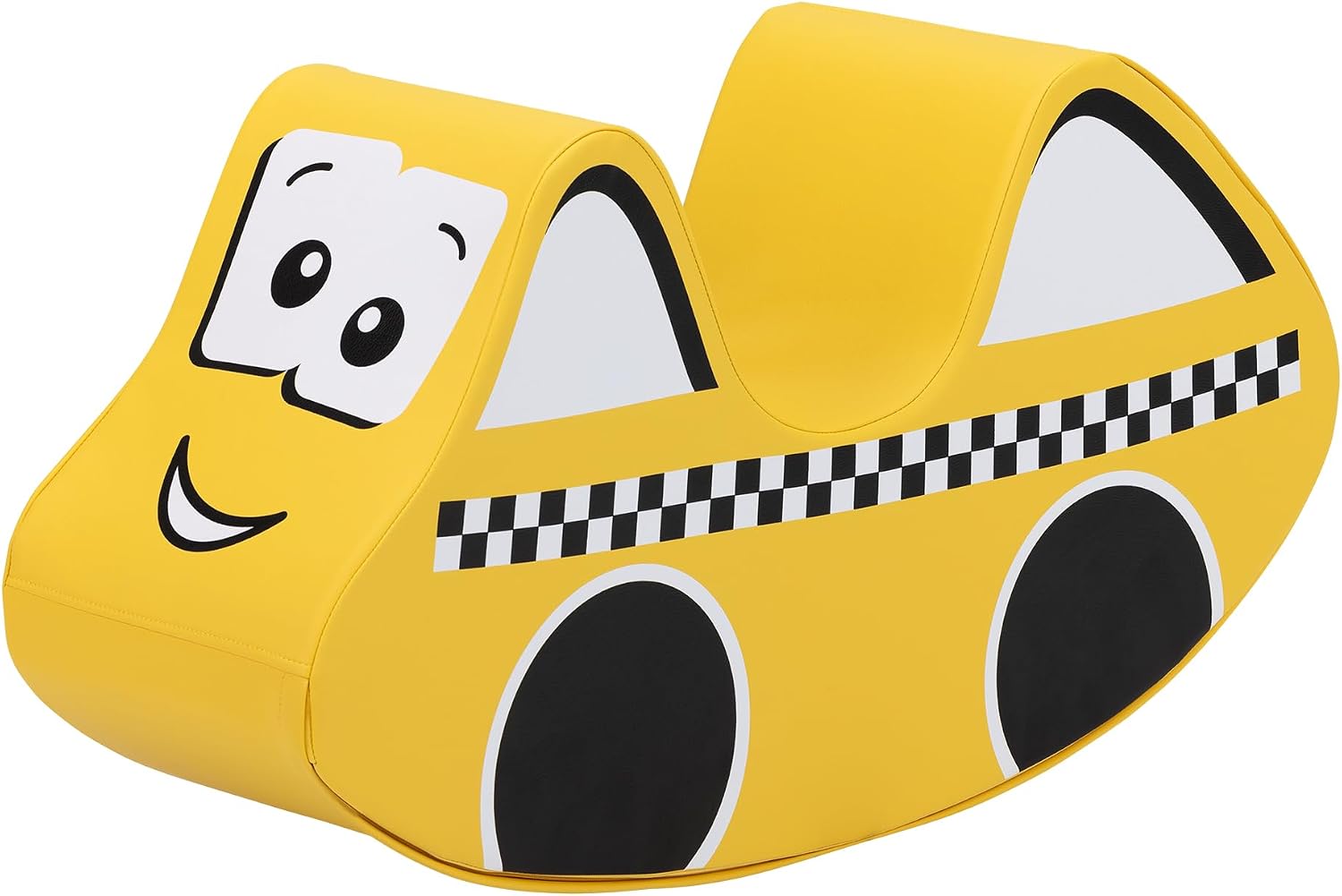 Sprogs Children's Soft Vehicle Rocker – Engaging, Fun and Cozy Playtime for Daycare, Preschool, and Home
