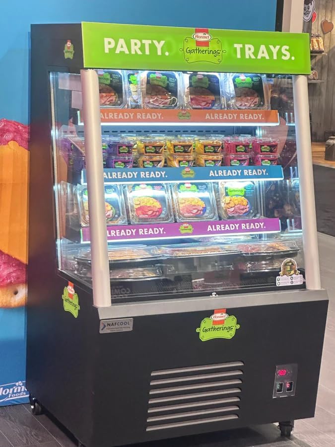 Open Air Merchandiser Grab And Go Refrigerator Display Refrigerator,ETL Sanitation