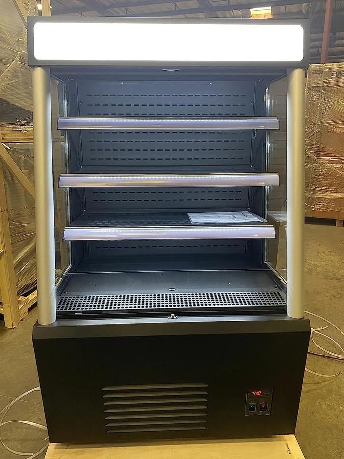 Open Air Merchandiser Grab And Go Refrigerator Display Refrigerator,ETL Sanitation