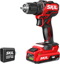 SKIL PWR CORE 20 Brushless 20V 1/2-Inch Compact Drill Driver Kit, Includes 2.0Ah USB-C Battery and 45W USB-C PD Charger - DL6293B-1C