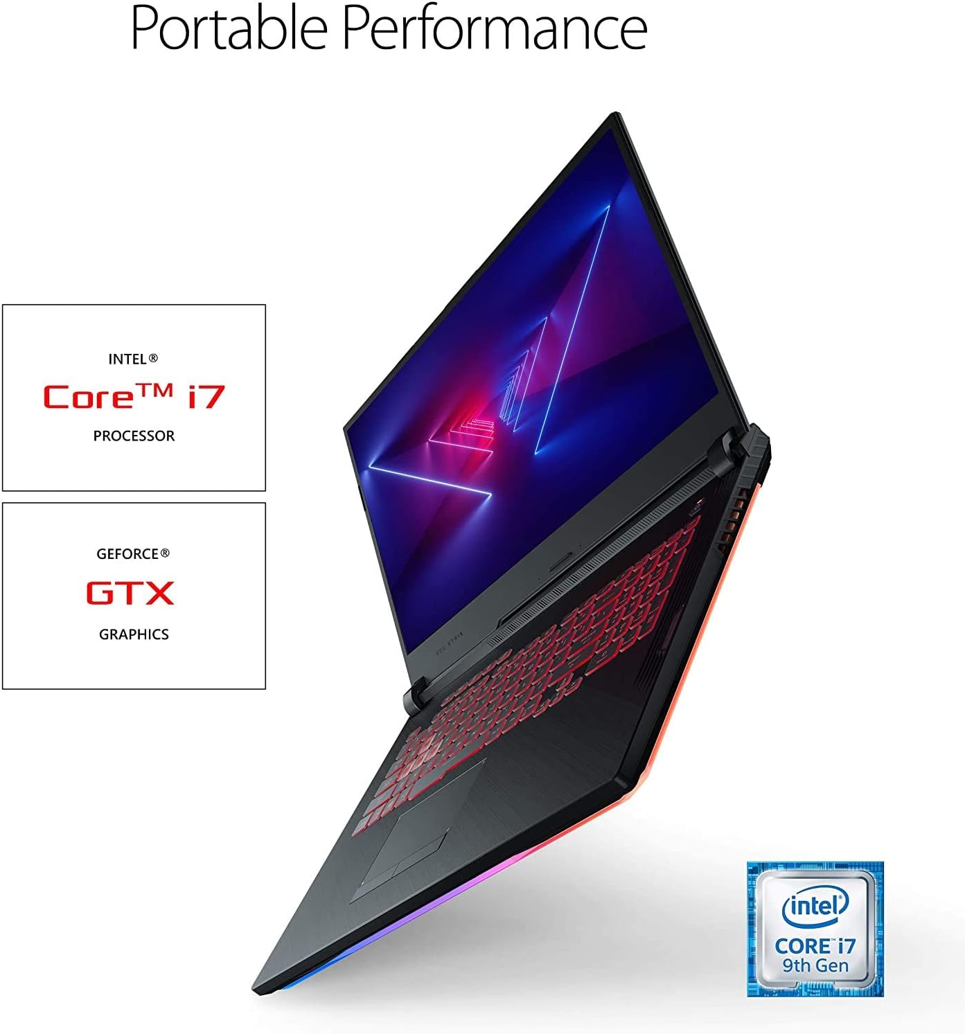 ASUS ROG Zephyrus Gaming Laptop 2023, 14' FHD 144Hz Display, AMD Ryzen 7 5800HS, NVIDIA GeForce RTX 3060 Graphics, 16GB RAM, 512GB SSD, Wifi6, Bluetooth, Windows 11 Home, Moonlight White