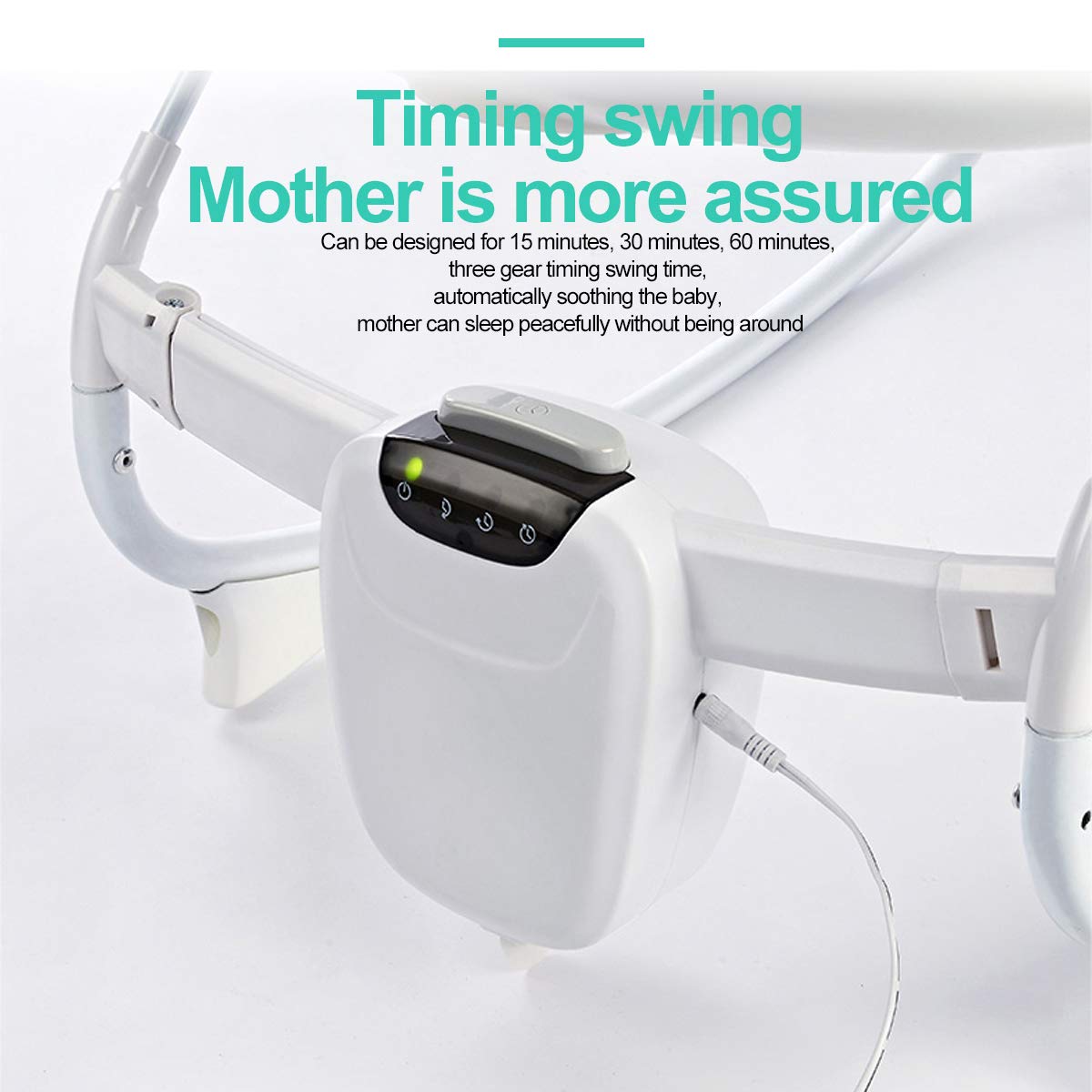 3-in-1 Baby Bouncers, Can sit and Lie Down, Brilliant Bouncer,Rocking Bouncer, Soothing Vibration, 3rd Gear Adjustment, Suitable for Babies Boys/Babies Girls/Newborns Baby
