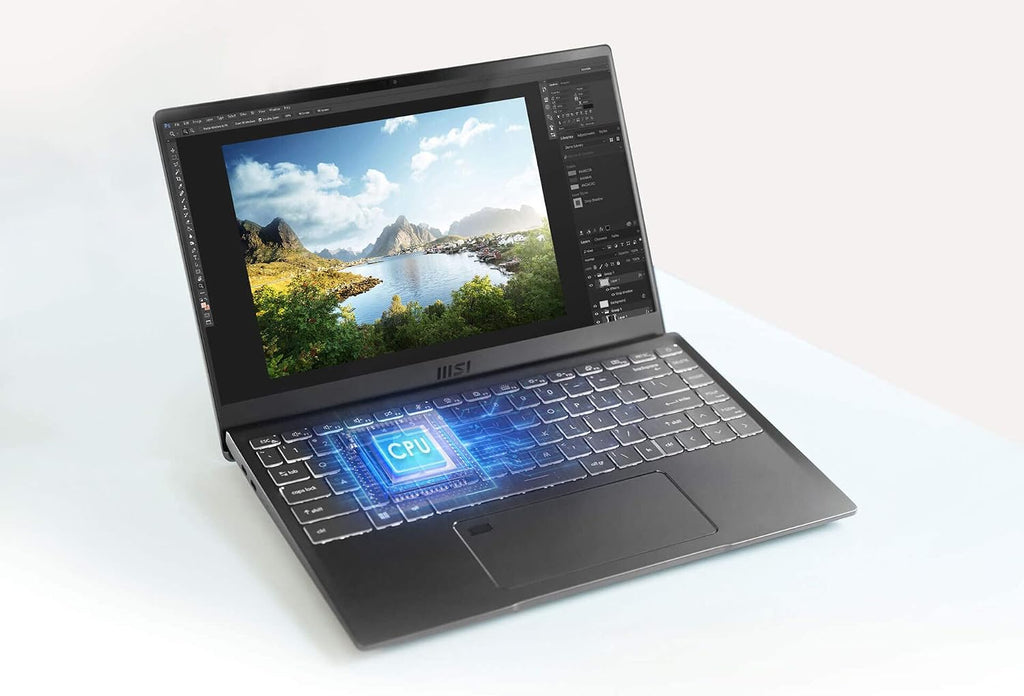 msi Laptop | Prestige | 14' 1920 x 1080 LED-Backlit | Intel Core i7-1280P 14-Core | 32GB LPDDR4 | 4TB SSD | Windows 11 Pro | Wi-Fi 6E - Bluetooth 5.2 - Backlit KB - 720p Camera - Carbon Gray