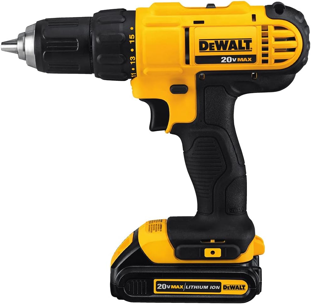 DEWALT DCK240C2R 20V MAX Cordless Lithium-Ion Drill Driver and Impact Driver Combo Kit (Renewed)