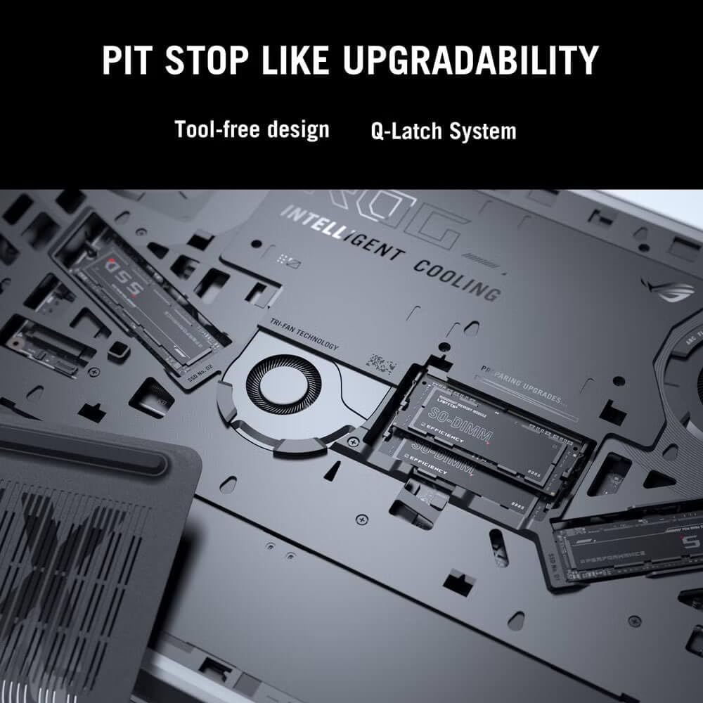 ASUS ROG Strix G16 (2025) Gaming Laptop, 16' 16:10 FHD+ 165Hz/3ms Display, NVIDIA® GeForce RTX™ 5060 Laptop GPU, Intel® Core™ i9 Processor 14900HX, 16GB DDR5-5600, 1TB PCIe SSD, Wi-Fi 7, Win 11 Home