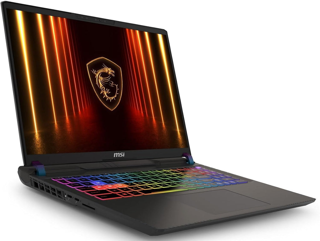 EXCaliberPC (2025 MSI Release) Vector 16 HX AI RTX 5070 Ti Flex Edition (Intel Core Ultra 7 255HX, 16GB DDR5 RAM, 1TB NVMe SSD, NVIDIA GeForce RTX 5070Ti, 16' FHD+ 144Hz, Windows 11) Gaming Laptop