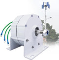 3000W Vertical Wind Turbine Generator Kit with PMG Controller for Hybrid Wind-Solar Systems, 12V Renewable Energy Solution for Off-Grid Power