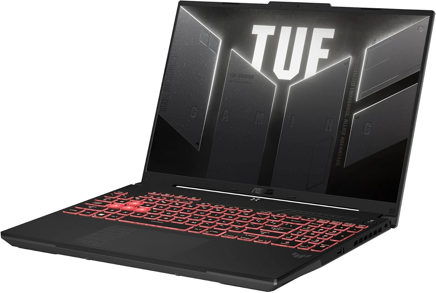 ASUS TUF Gaming A16 Gaming Laptop, 16' WUXGA 144Hz 16:10 Display, AMD Ryzen 7 7445HS(>Intel i7-13700), NVIDIA RTX 4050, Backlit KB, AI Noise-Cancellation, Win11 PRO, W/128GB PSD(64GB|4TB SSD)