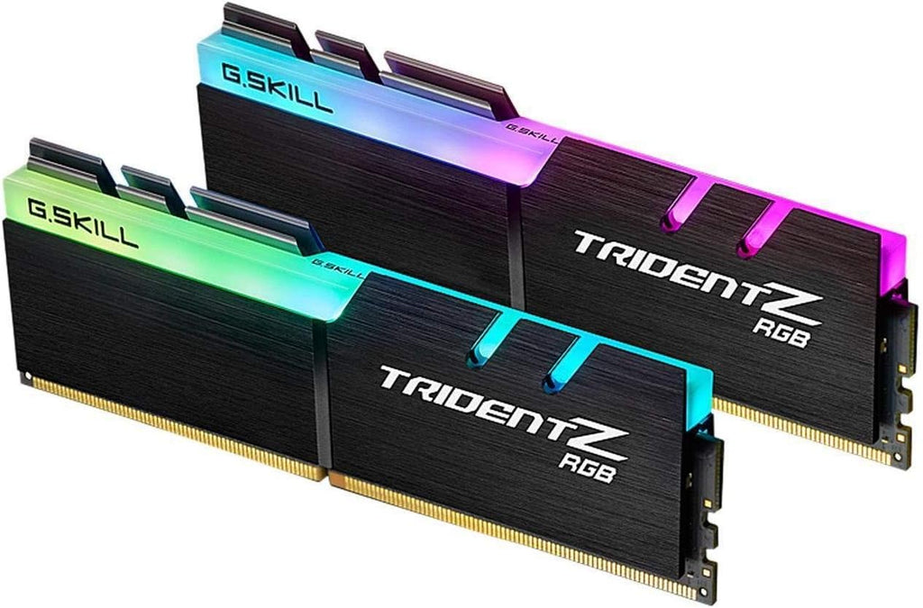 G.SKILL Trident Z RGB Series DDR4 RAM (XMP) 16GB (2x8GB) 3600MT/s CL18-22-22-42 1.35V Intel AMD Desktop Computer Memory U-DIMM (F4-3600C18D-16GTZR)