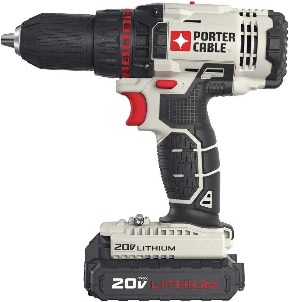 PORTER CABLE PCCK604L2 20V MAX 2-Tool Cordless Drill/Driver and Impact Driver Combo Kit