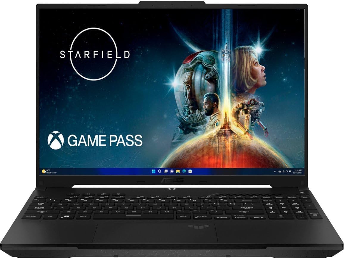 ASUS TUF Gaming A16 Laptop | 16' WUXGA 165Hz 100% sRGB | AMD 8-core Ryzen 7 7735HS | 64GB DDR5 1TB SSD | Radeon RX7700S 8GB (>RTX4060) | Backlit Type-C USB4 Win11Pro w/DLCA Accessory