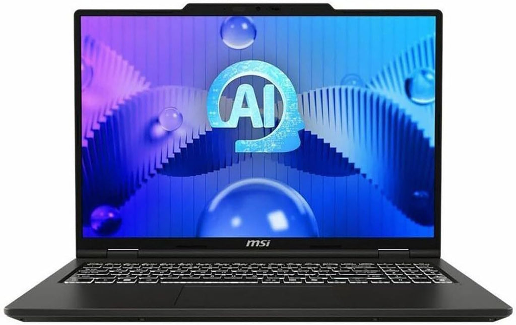 MSI Venture 16 AI A1MTG-048US 16' WUXGA Touchscreen Gaming Laptop, Intel Core Ultra 5 125H 1.2GHz, 16GB RAM, 512GB SSD, Windows 11 Home, Solid Gray