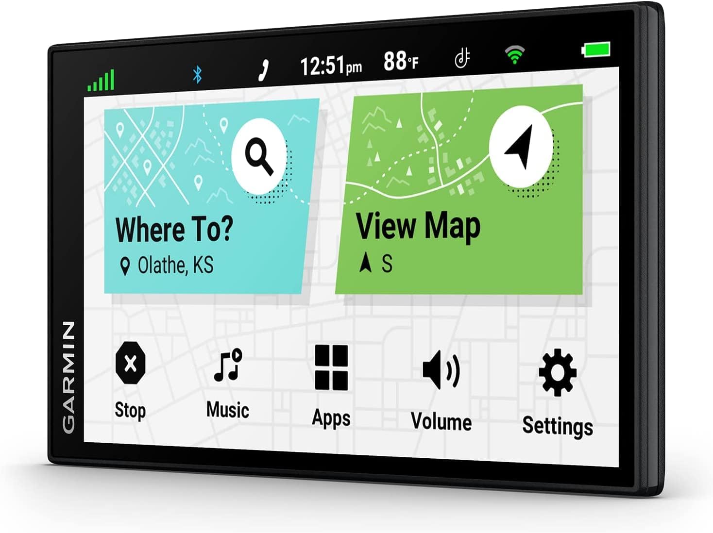 Garmin DriveSmart 66 EX 6-Inch Car GPS Navigator with Advanced Lane Guidance, Real-Time Traffic and Lifetime Map Updates (Black) (Renewed)