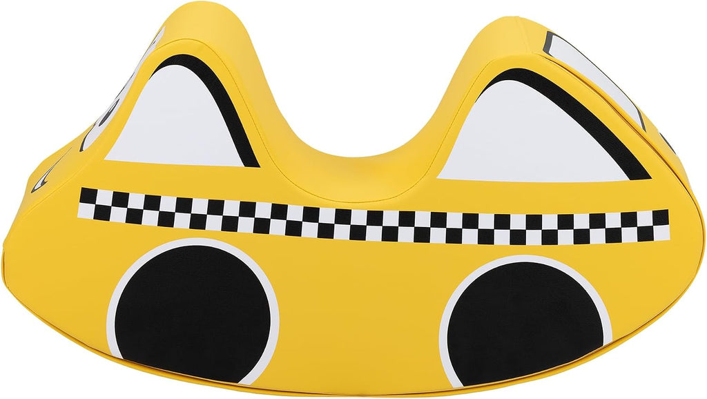 Sprogs Children's Soft Vehicle Rocker – Engaging, Fun and Cozy Playtime for Daycare, Preschool, and Home