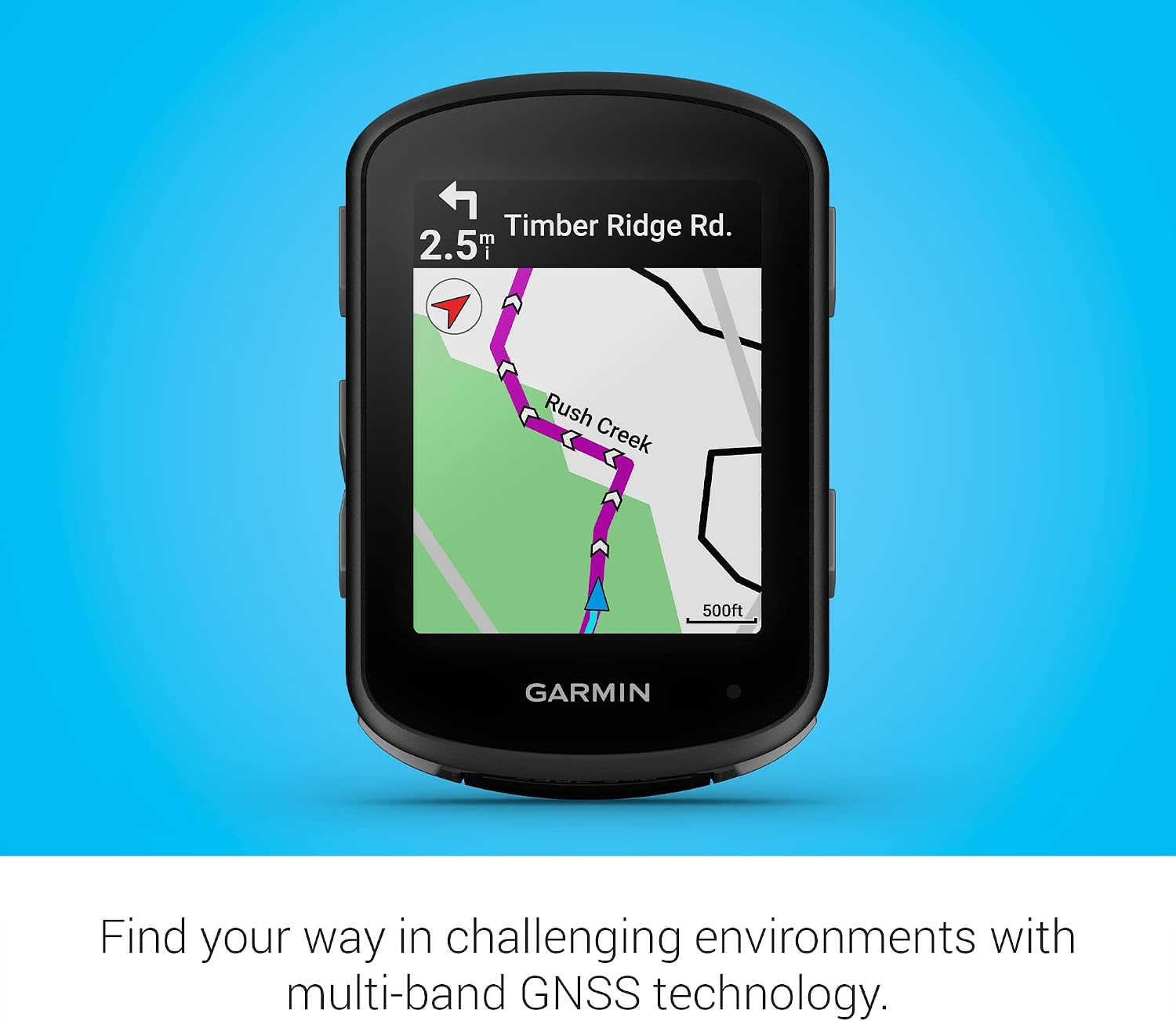 Garmin Edge 540 Compact GPS Cycling Handheld Computer with Naviation and Signature Series Bike Kit