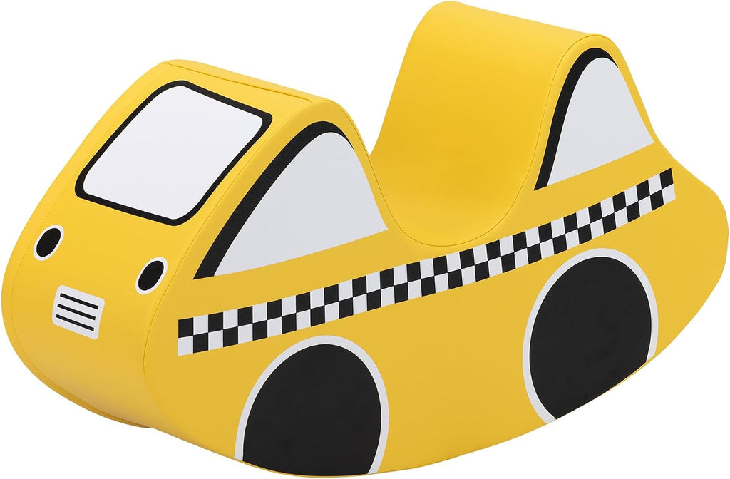 Sprogs Children's Soft Vehicle Rocker – Engaging, Fun and Cozy Playtime for Daycare, Preschool, and Home