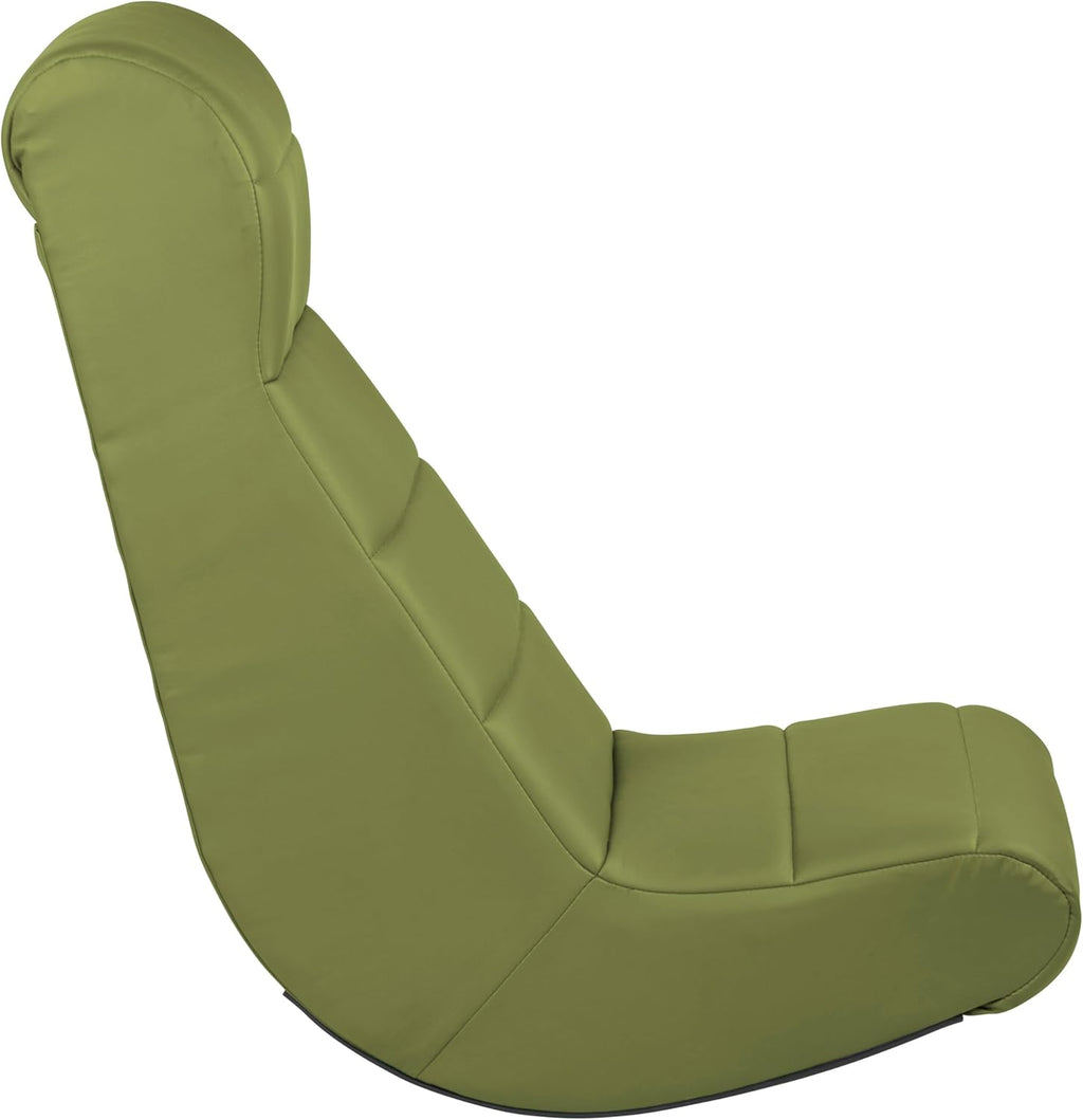 FDP Horizontal Floor Rocker, Lightweight Video Rocker for Kids and Teens, Ergonomic Chair for Reading, Gaming, Watching TV - Fern Green, 10489-FG