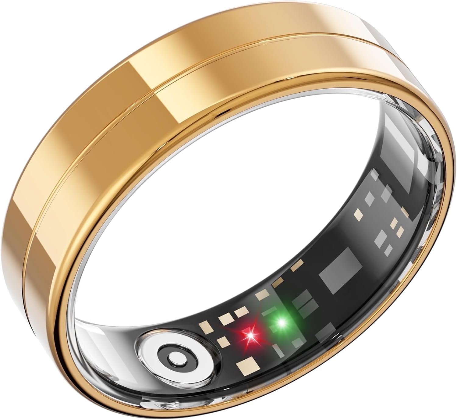 2025 New Ultra-Thin Smart Ring, Men's and Women's Smart Rings, smartwatch with 5ATM Waterproof/Fitness Tracker/Activity Tracker, Suitable fits for Android and iPhone Devices