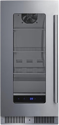 Summit 15' Built-In Beverage Center, Shallow 18' Depth Refrigerator, Commercial Approved, Stainless Steel - SDHG1533LHD (Left Handed Door Swing)