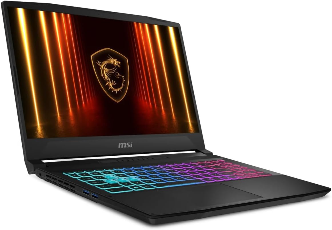 msi Katana 15.6 inch 144Hz Gaming Laptop Intel Core i7-14650HX NVIDIA GeForce RTX 5050 16GB DDR5 512GB SSD Black