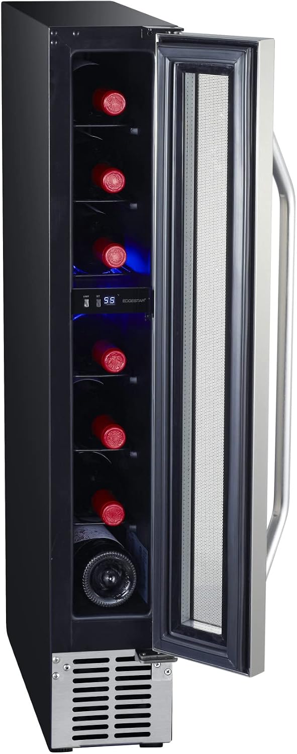 EdgeStar CWR70SZ 6-Inch 7 Bottle Built-In Wine Cooler