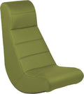 FDP Horizontal Floor Rocker, Lightweight Video Rocker for Kids and Teens, Ergonomic Chair for Reading, Gaming, Watching TV - Fern Green, 10489-FG