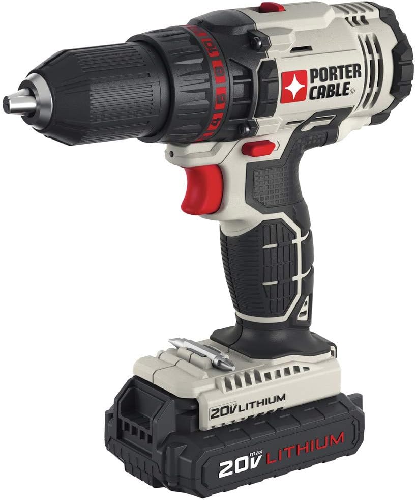PORTER CABLE PCCK604L2 20V MAX 2-Tool Cordless Drill/Driver and Impact Driver Combo Kit