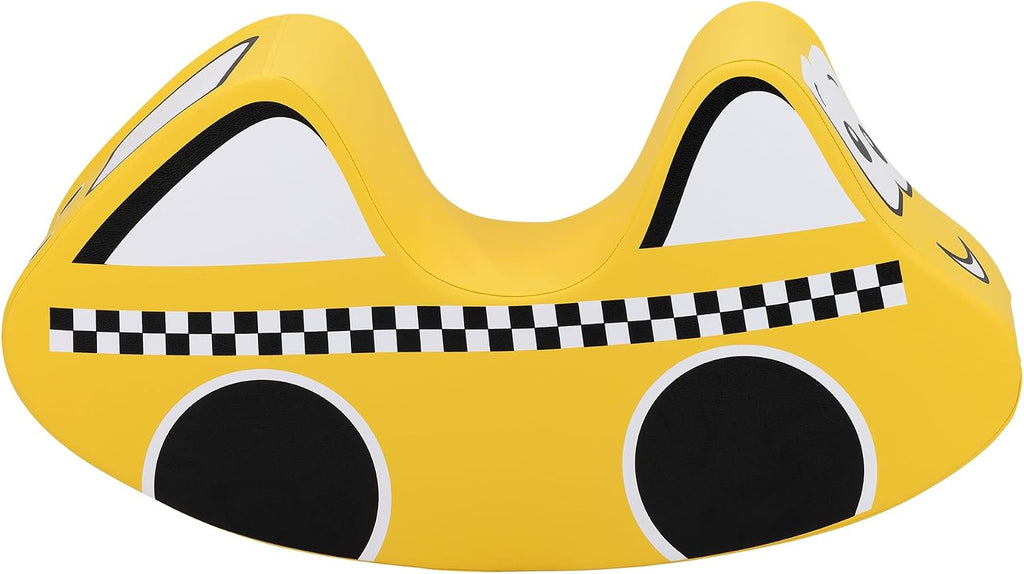 Sprogs Children's Soft Vehicle Rocker – Engaging, Fun and Cozy Playtime for Daycare, Preschool, and Home