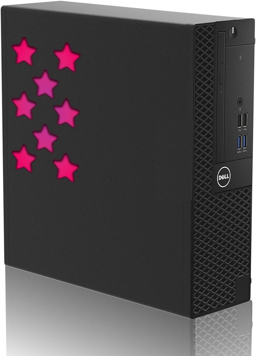 Dell Desktop PC Gaming Bundle - Core i7, 16GB RAM, 1TB SSD, AMD RX 550, RGB Keyboard with AI-Enhanced Copilot Key and Mouse, RGB Headphone, Webcam, Wi-Fi, Windows 11 Pro(Renewed)