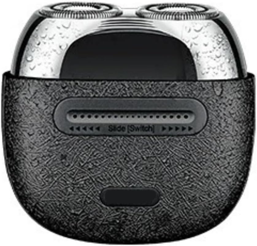 3D Floating Dual - Ring Blade Net Electric Shaver, Full - Body Washable Wet & Dry Dual - Use for Men's Grooming -Trim The Helper Well(Black)