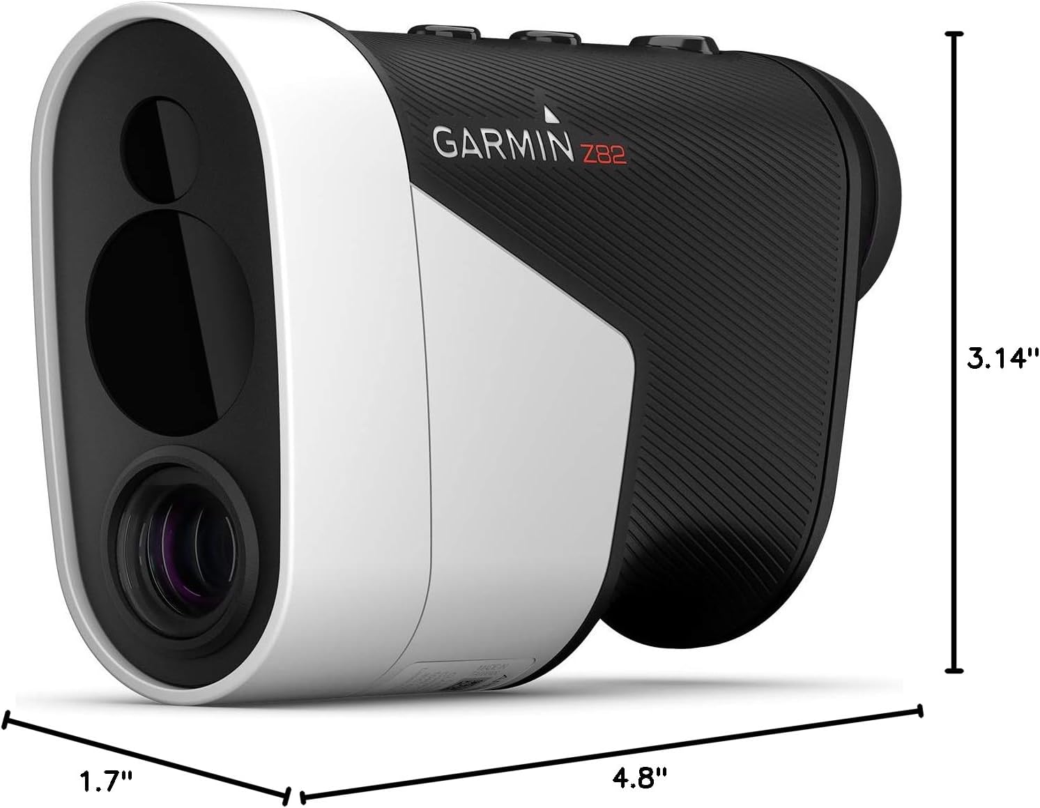Garmin Approach Z82, Golf GPS Laser Range Finder, Accuracy Within 10' of The Flag, 2-D Course Overlays